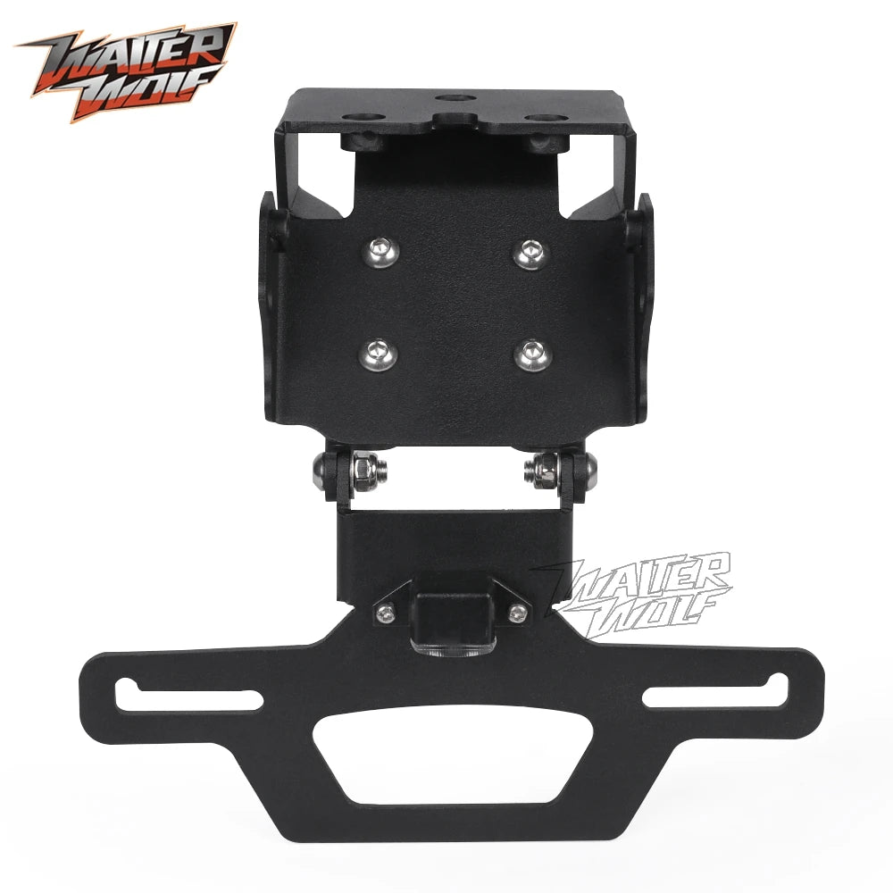 2025 For CFMOTO 675SS 675SR-R 675NK 675SR 2026 Adjustable Registration License Plate Bracket Holder Tail Tidy Fender Eliminator