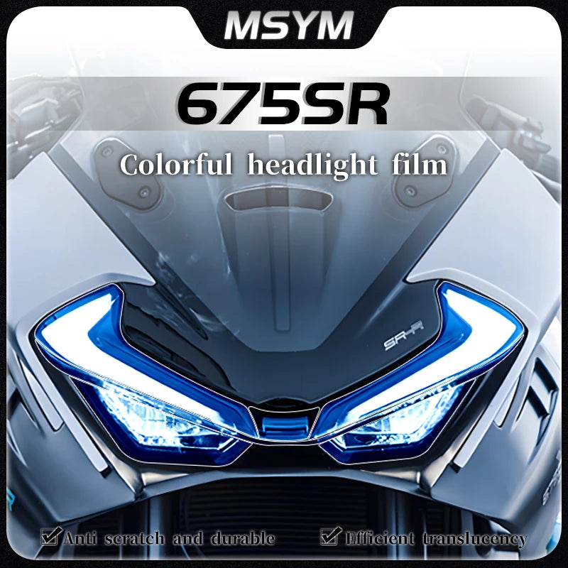 Headlight film taillight film instrument film transparent protection film water For CFMOTO 675SR-R SR650 650 SR 650sr sr650 2024