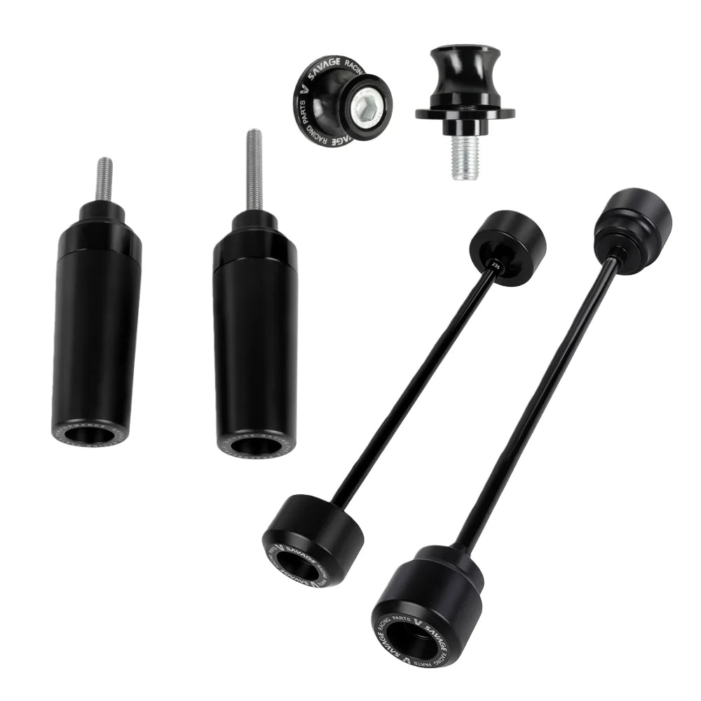 CFMOTO 675SS 675SR 675SR-R 675NK Frame Sliders Guard Black CNC Production Motorcycle Wheel Axle Fork Crash Protector Swingarm Spools
