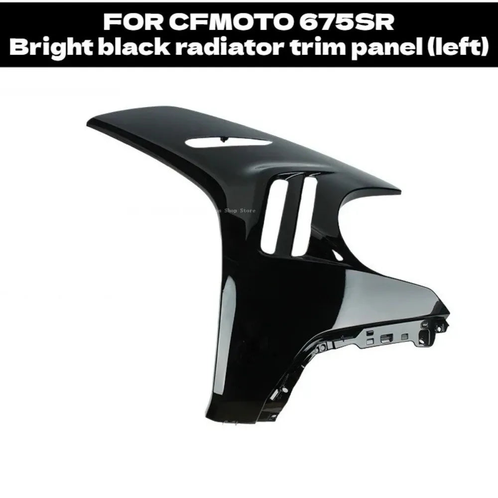 for cfmoto 675SR 675SS Modification Black Knight Windshield.Dark Warrior Night Phantom.Deflector,Air Diffuser,Side Wing,Lip,