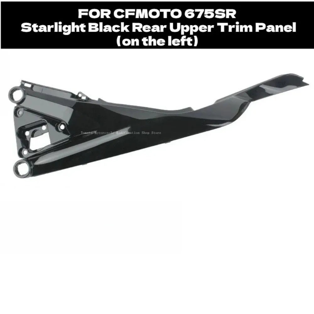 for cfmoto 675SR 675SS Modification Black Knight Windshield.Dark Warrior Night Phantom.Deflector,Air Diffuser,Side Wing,Lip,