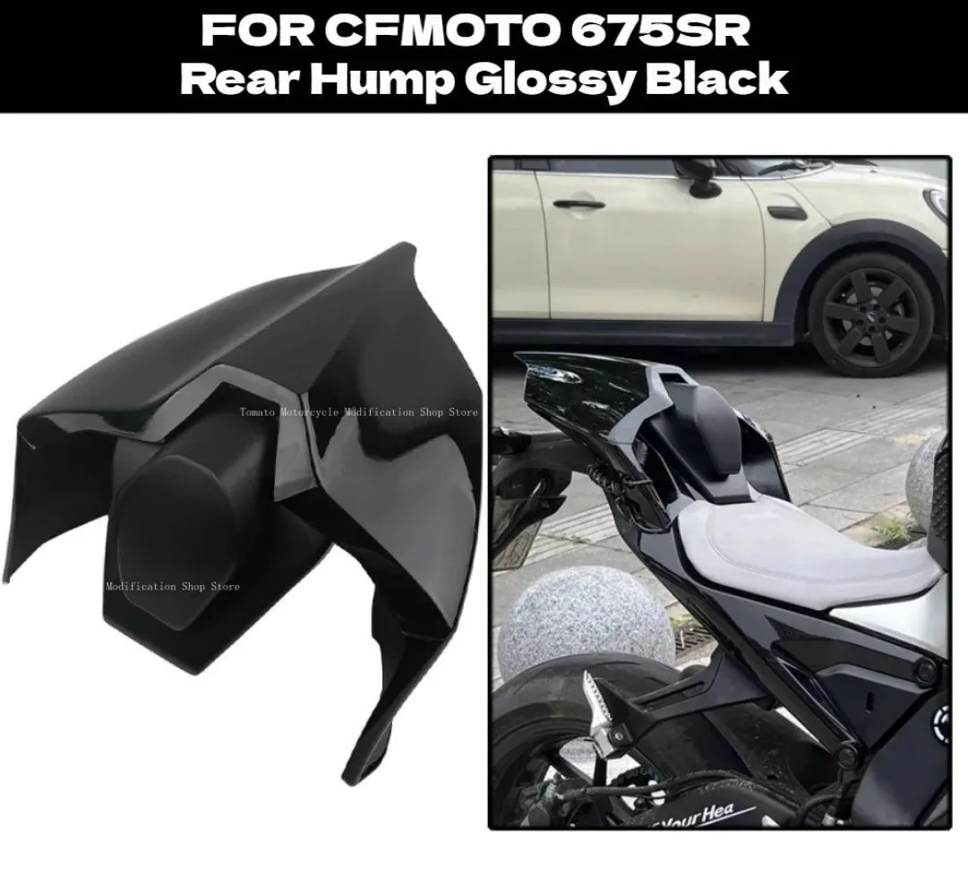 for cfmoto 675SR 675SS Modification Black Knight Windshield.Dark Warrior Night Phantom.Deflector,Air Diffuser,Side Wing,Lip,
