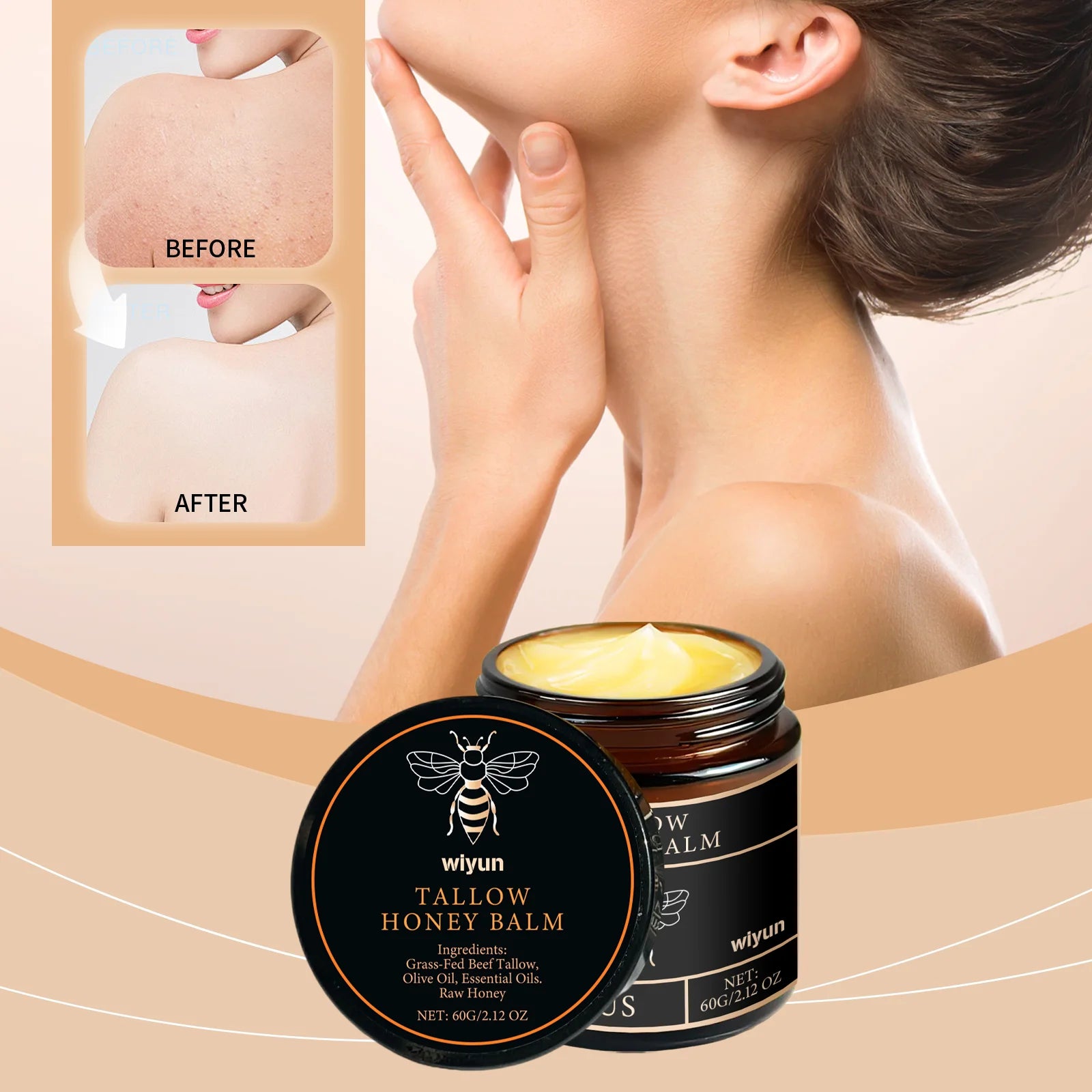 Tallow Honey Glow Moisturizer