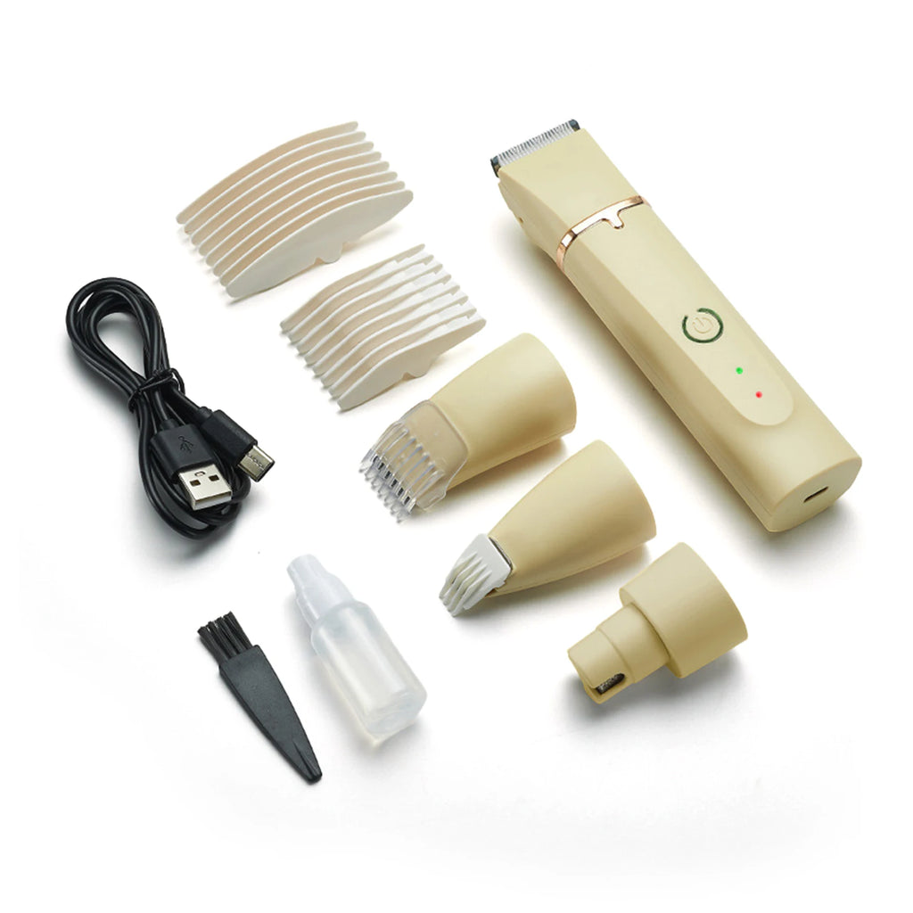 4-in-1 Electric Pet Grooming Kit