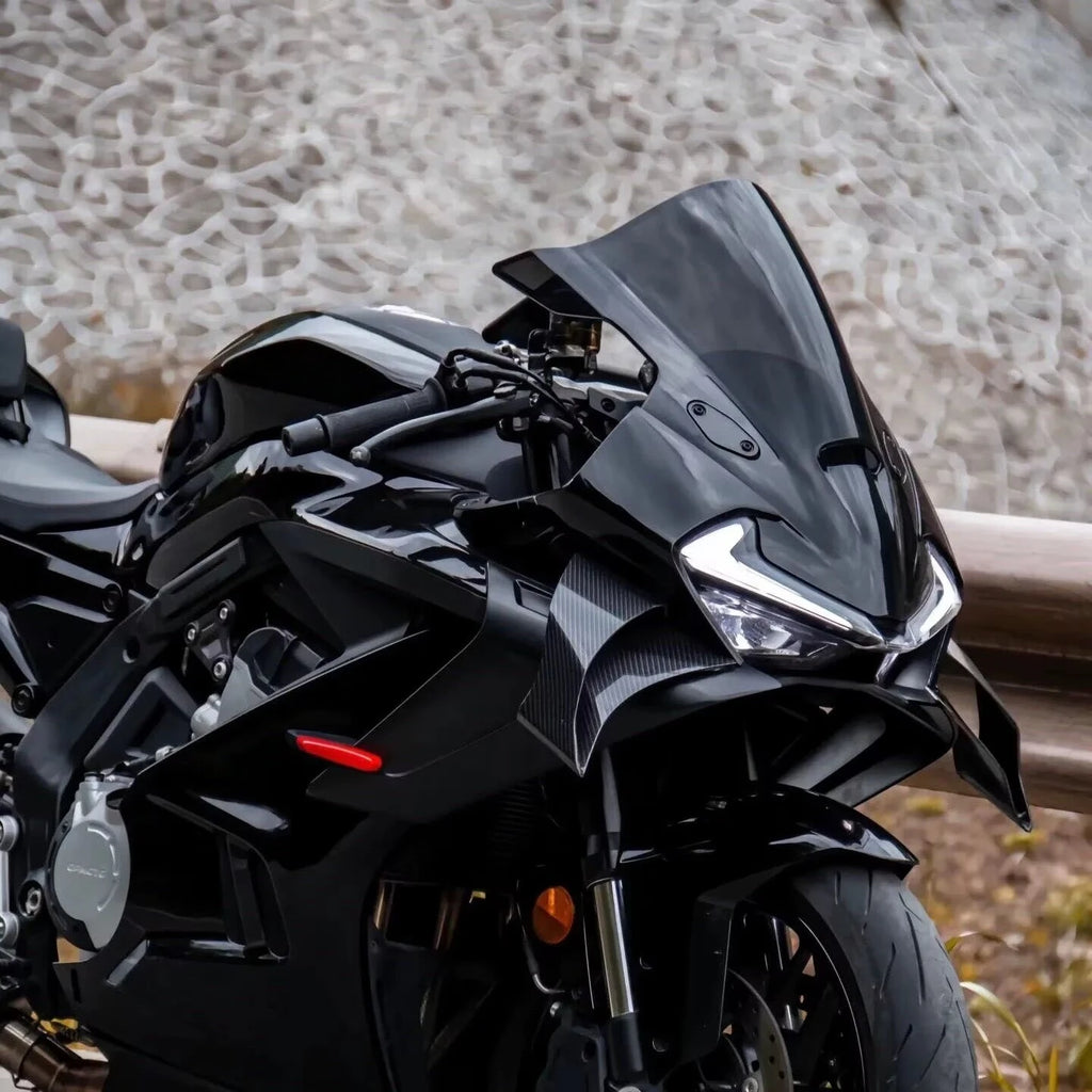 Original Accessrioes High Competitive Windshield Modification Increased Competitive Wind FOR CFMOTO 675SR 675SRR 675SS CF650-10