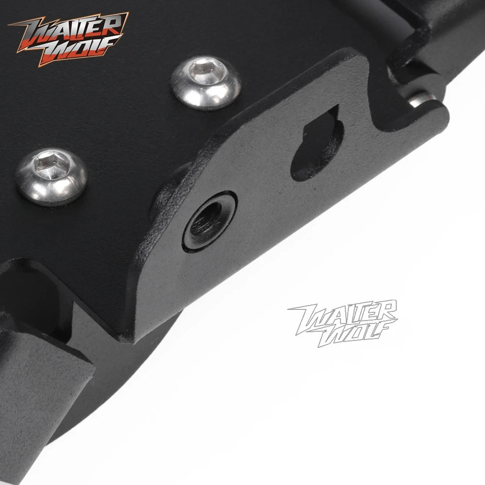 2025 For CFMOTO 675SS 675SR-R 675NK 675SR 2026 Adjustable Registration License Plate Bracket Holder Tail Tidy Fender Eliminator