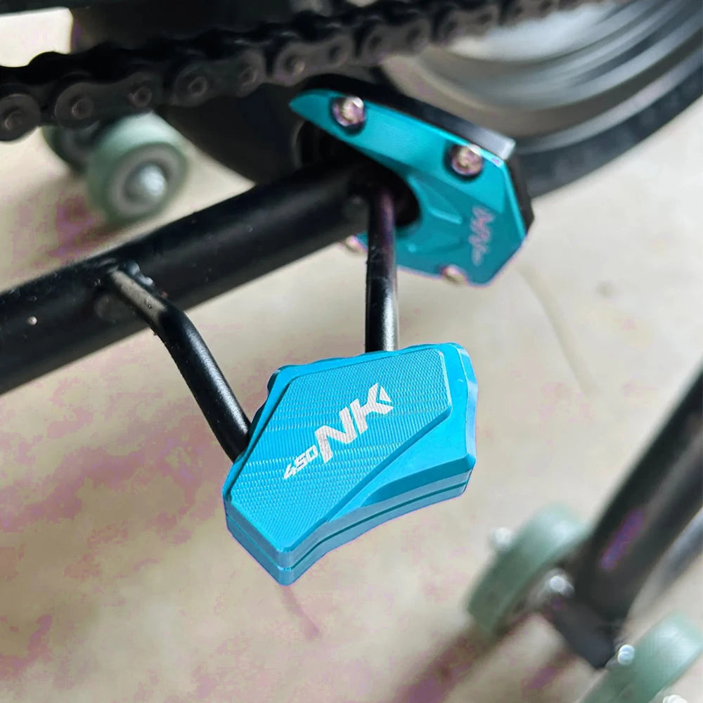 2023 2024 2025 Motorcycle Side Stand Enlarger Kickstand Extension Foot Pads FOR CFMOTO CF MOTO 450NK 450SR 450SS 450SRS 450CLC