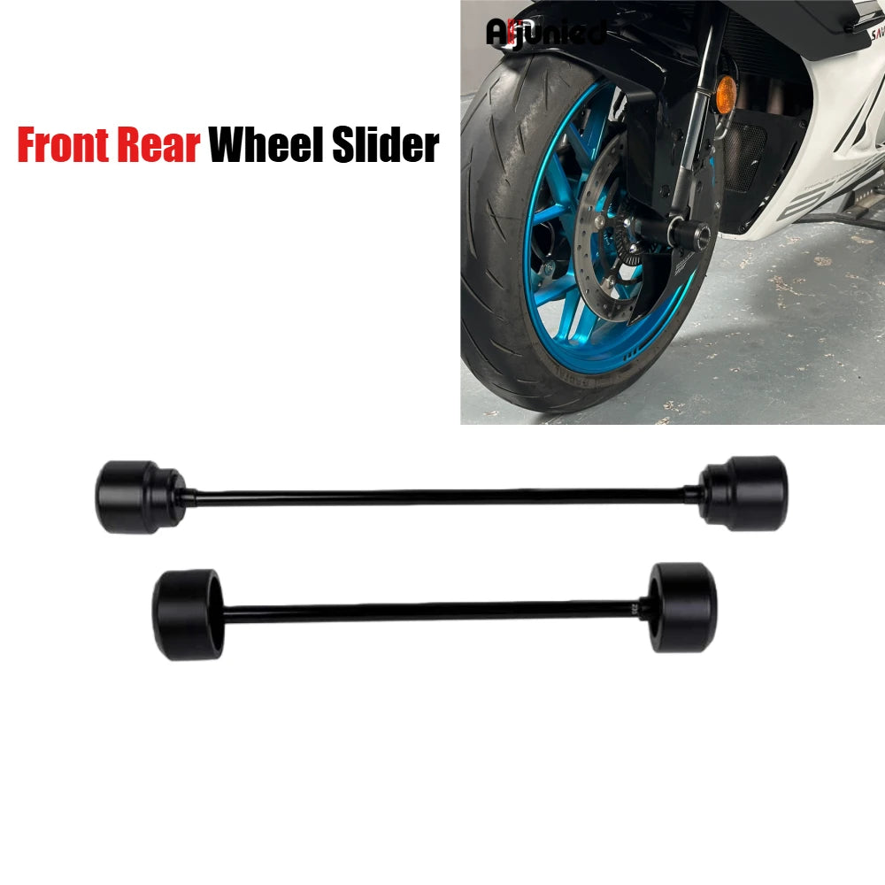 CFMOTO 675SS 675SR 675SR-R 675NK Frame Sliders Guard Black CNC Production Motorcycle Wheel Axle Fork Crash Protector Swingarm Spools