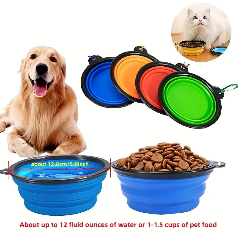 Collapsible Silicone Pet Bowl