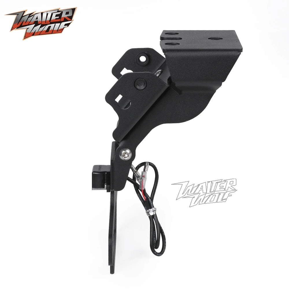 2025 For CFMOTO 675SS 675SR-R 675NK 675SR 2026 Adjustable Registration License Plate Bracket Holder Tail Tidy Fender Eliminator