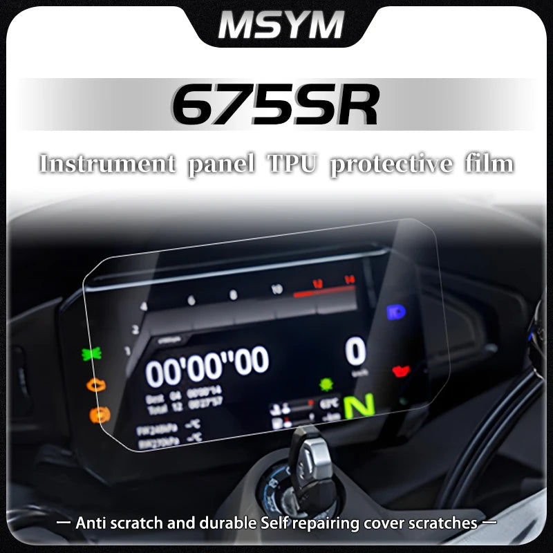 Headlight film taillight film instrument film transparent protection film water For CFMOTO 675SR-R SR650 650 SR 650sr sr650 2024