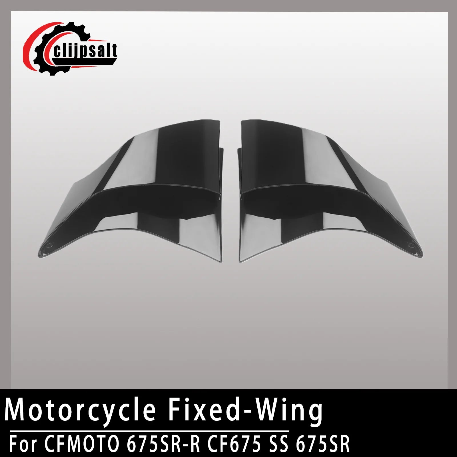 New Fixed Wing Kit for CFMOTO 675SR 675 SR-R 675SS 2024-2026 Model Motorcycles Fixed Wing Tips Fairing Aerodynamic Wing Kit