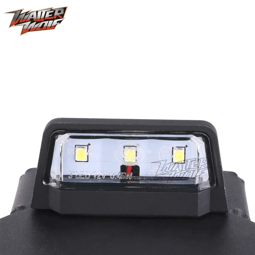 2025 For CFMOTO 675SS 675SR-R 675NK 675SR 2026 Adjustable Registration License Plate Bracket Holder Tail Tidy Fender Eliminator