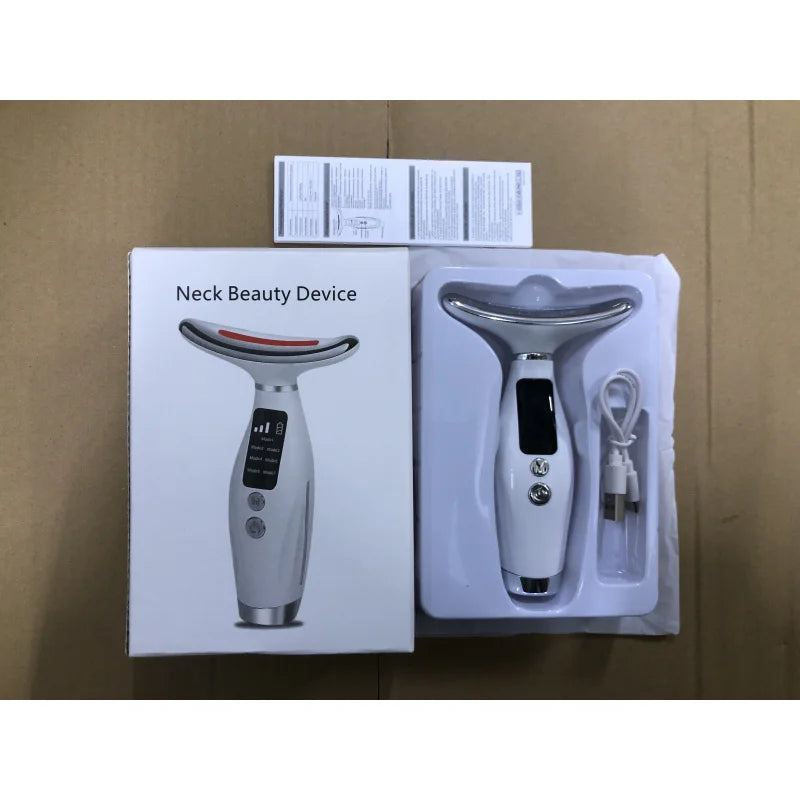 7-Color LED Face & Neck Massager