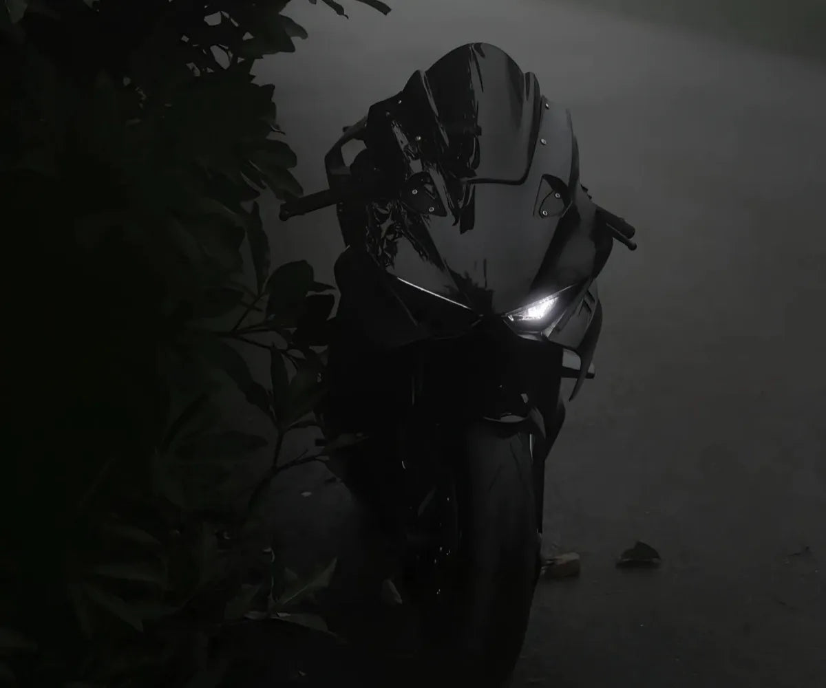 for cfmoto 675SR 675SS Modification Black Knight Windshield.Dark Warrior Night Phantom.Deflector,Air Diffuser,Side Wing,Lip,