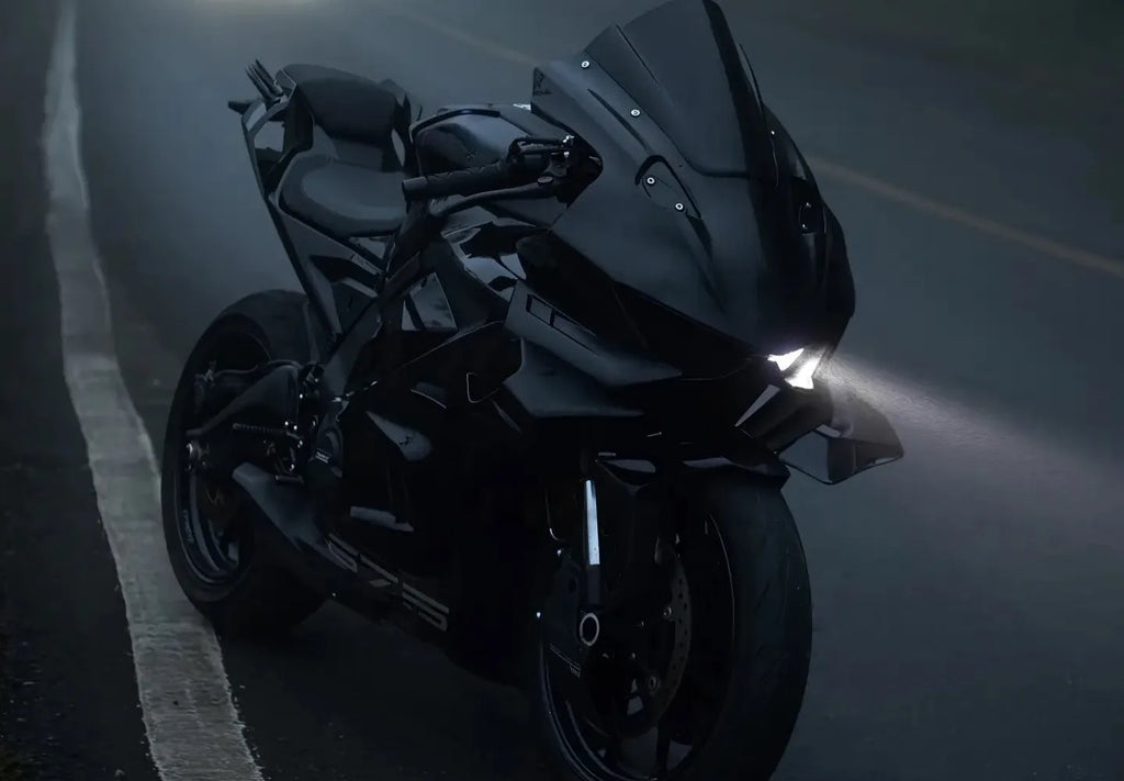 for cfmoto 675SR 675SS Modification Black Knight Windshield.Dark Warrior Night Phantom.Deflector,Air Diffuser,Side Wing,Lip,