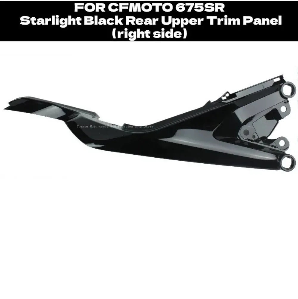 for cfmoto 675SR 675SS Modification Black Knight Windshield.Dark Warrior Night Phantom.Deflector,Air Diffuser,Side Wing,Lip,