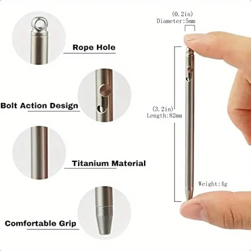 Mini Titanium EDC Pen