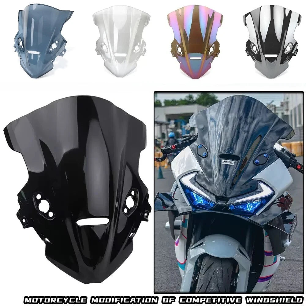 Original Accessrioes High Competitive Windshield Modification Increased Competitive Wind FOR CFMOTO 675SR 675SRR 675SS CF650-10