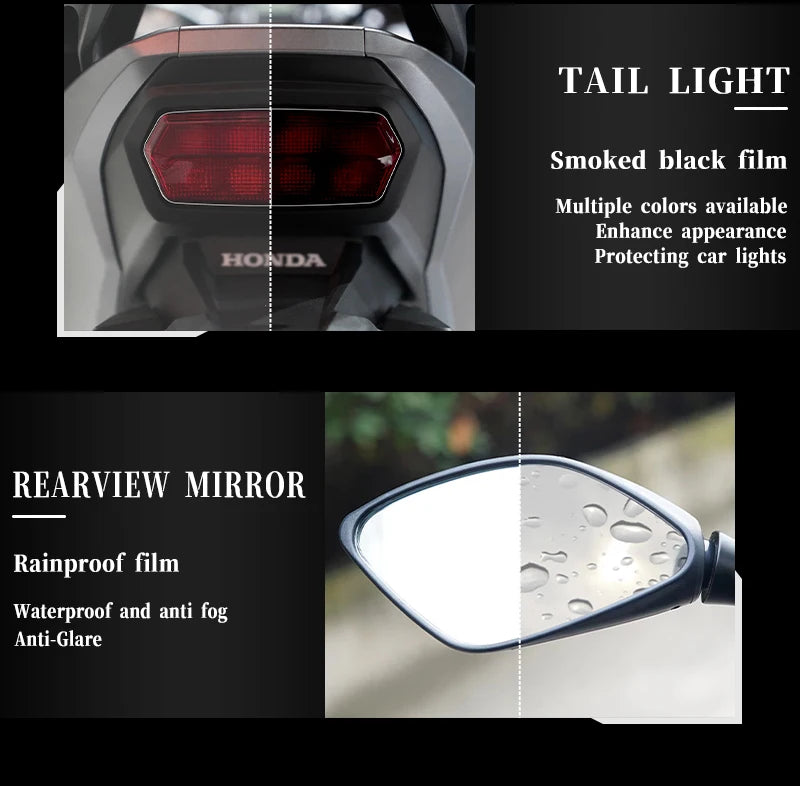 For CFMOTO 675SR-R SR650 650 SR 650sr sr650 2024 Instrument film Tail light film Headlight protective film Modified accessories